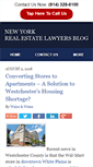 Mobile Screenshot of newyorkrealestatelawyersblog.com