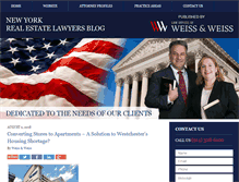 Tablet Screenshot of newyorkrealestatelawyersblog.com